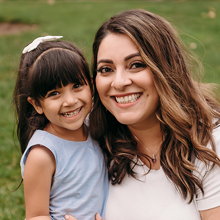 Deborah and her daughter