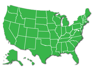 Map of programs across the USA