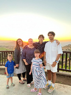 Cora and family
